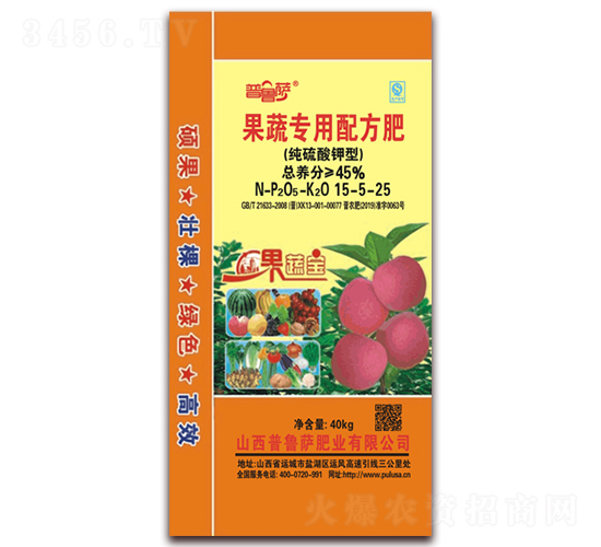 果蔬專(zhuān)用配方肥15-5-25-果蔬寶-普魯薩