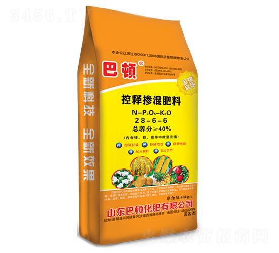 40kg控釋摻混肥料28-6-6-巴頓
