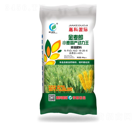 小麥高產(chǎn)動(dòng)力王19-20-6-金麥郎-嘉科