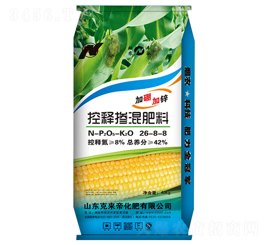 40kg控釋摻混肥料26-8-8-煙農(nóng)豐谷-克來(lái)帝