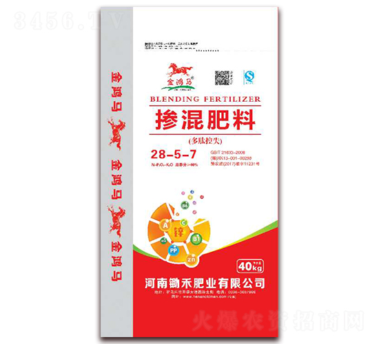 多肽控失摻混肥料28-5-7-金鴻馬-鋤禾肥業(yè)