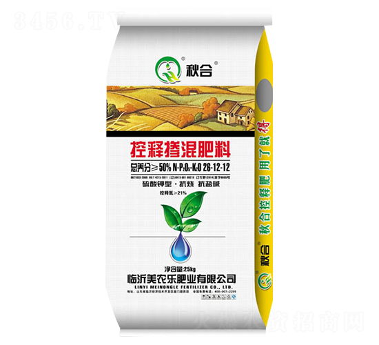 控釋摻混肥料抗燒型26-12-12S-秋合-美農(nóng)樂(lè)