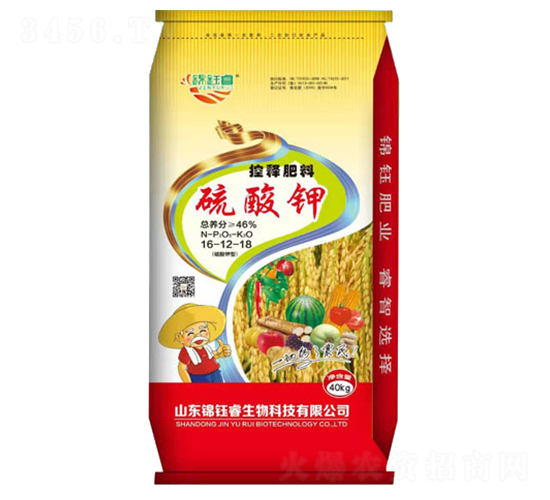 控釋肥料硫酸鉀-錦鈺睿