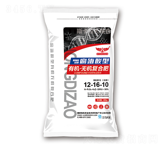腐殖酸型有機(jī)無(wú)機(jī)復(fù)合肥12-16-10-富農(nóng)
