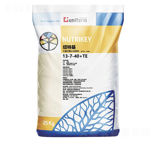 土耳其進口大量元素水溶肥料13-7-40+TE-紐特基-農(nóng)分享