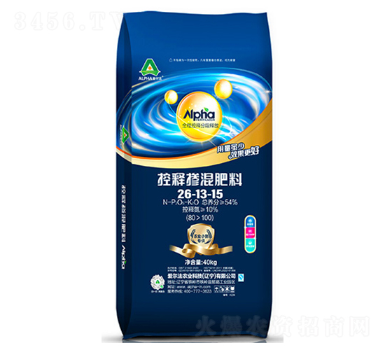 控釋摻混肥料26-13-15-愛爾法