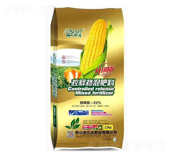 25kg控釋摻混肥料25-13-13-快樂秋天-金億達肥業(yè)
