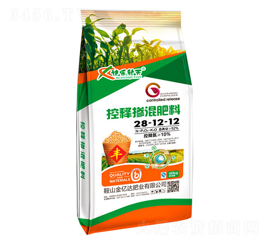 控釋摻混肥料28-12-12-快樂秋天-金億達(dá)肥業(yè)