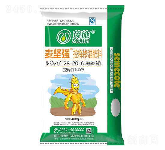 控釋摻混肥料28-20-6-麥堅(jiān)強(qiáng)-茂施農(nóng)業(yè)