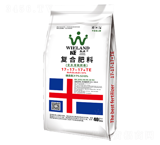 復(fù)合肥料17-17-17+TE-威蘭-道爾頓