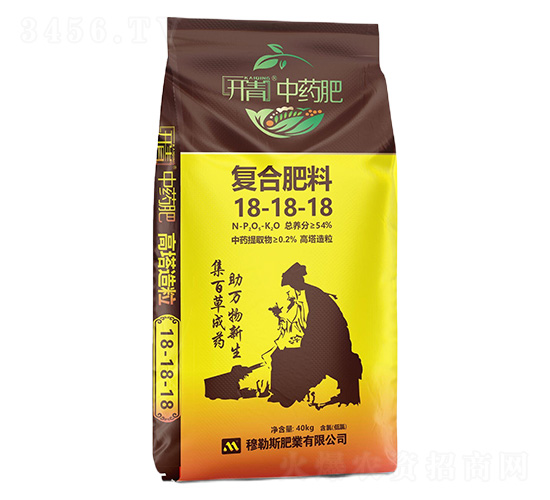 復(fù)合肥料18-18-18-開(kāi)青中藥肥-穆勒斯