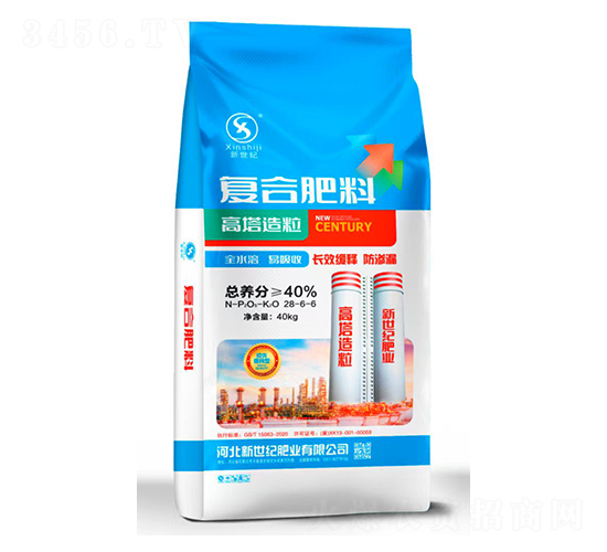 高塔造粒復合肥料28-6-6-新世紀肥業(yè)