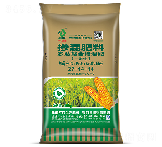 多肽螯合摻混肥27-14-14-津大盛源